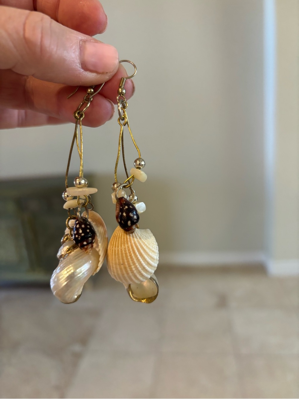 Dangly Shell Earrings